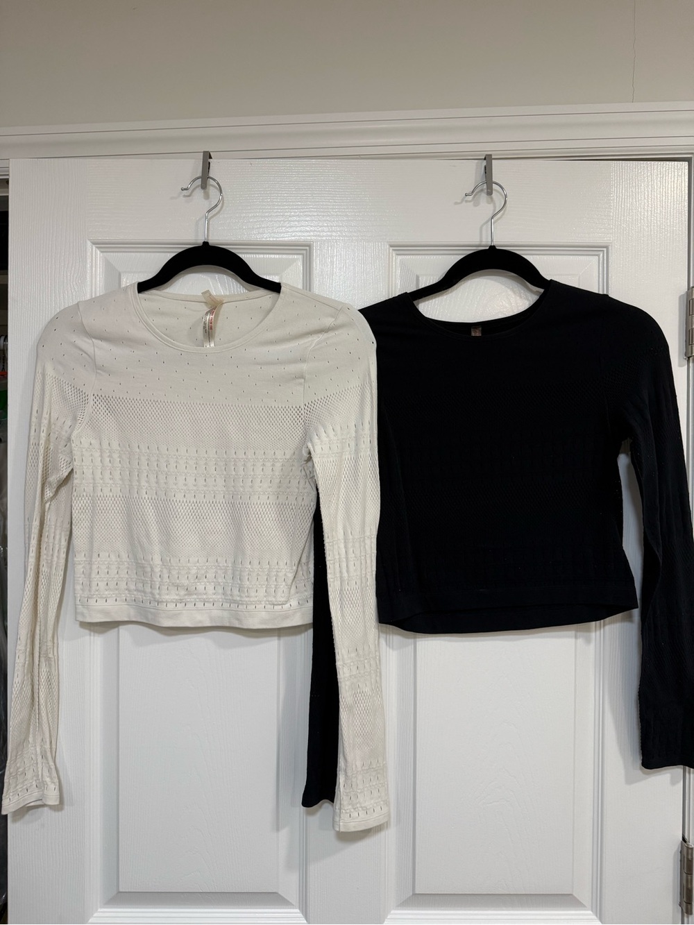 Free People Movement - Pair of Lightweight Long Sleeve Athletic Tops